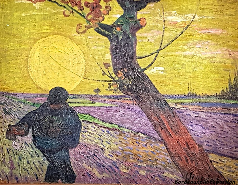 Le semeur  au soleil couchant (1888) Vincent Van Gogh
